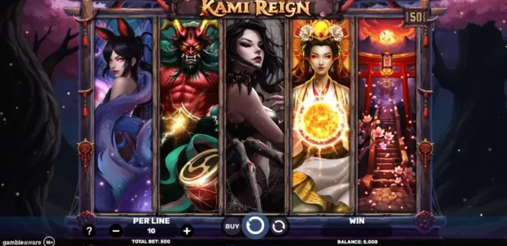 Di Balik Konsep Mitologis Jepang Kami Reign Ultra Mode Spinomenal