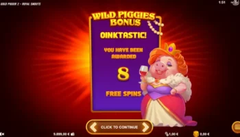 Si Babi Kerajaan Resmi Kembali di Gold Pigger 2 Royal Snouts