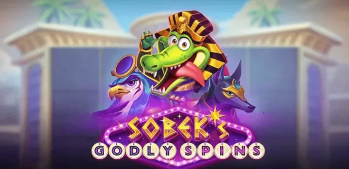 Sentuhan Magis Mesir Kuno Sambut Sobek Godly Spins, Bangkitnya Sang Dewa Buaya